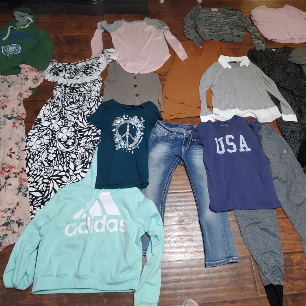 Women’s/ Juniors NAME BRAND  Dress/Blouse - Size XS/Small -LOT- MISS ME,EXPRESS